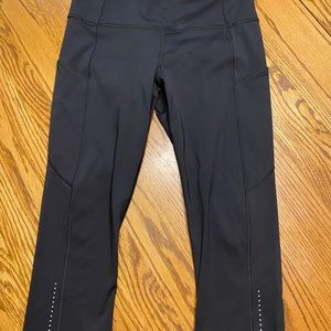 Lululemon Fast and Free Crop 19”